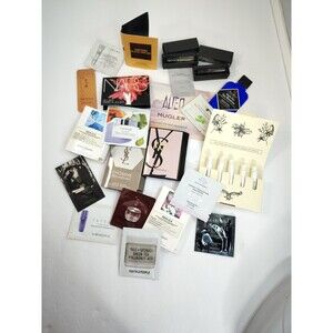 Perfume samples and more samples lot Tom Ford Mugler YSL Smashbox